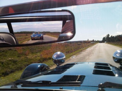 The extremely busy E-Type Jaguar